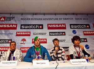 Состоялась пресс-конференция Nissan Russian Adventure by Swatch