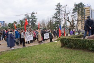В Сочи прошел митинг в поддержку гарантий прав избирателей