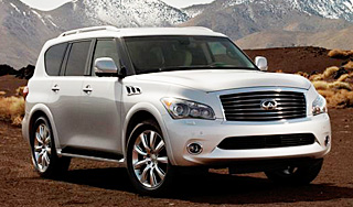 Появились первые фото нового Infiniti QX56 Появились первые фото нового Infiniti QX56