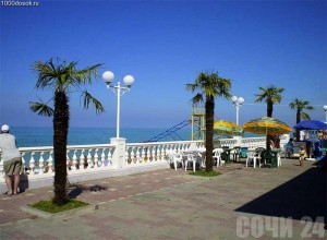 Сочинские пляжи перевели в графический вид