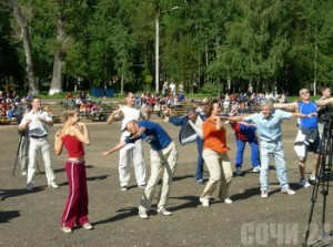 Анатолий Пахомов проведёт зарядку в парке "Ривьера"
