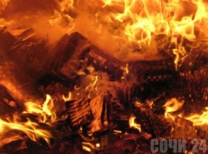 Сочинские наркополицейские сожгли 15 кг наркотиков