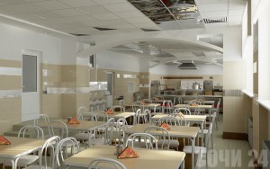 В школах Сочи расплатиться за обед можно пластиковой картой
