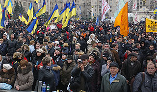 На Украине опустели витрины магазинов На Украине опустели витрины магазинов