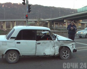 На Пластунской произошло ДТП ДТП на улице Пластунской, город Сочи