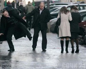 На дорогах возможны ДТП из-за гололедицы