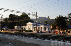 В Лазаревском реконструируют железнодорожные перегоны