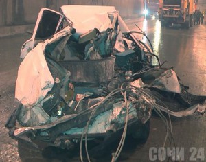 В тоннеле на объездной дороге столкнулось 4 автомобиля