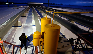 Европа замерзает без российского газа Европа замерзает без российского газа
