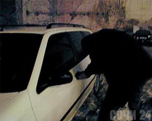 Жители Сочи поймали автомобильного вора
