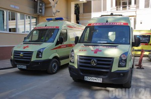 На станцию скорой помощи поступили новые кареты