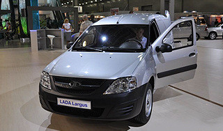 Путин запустил производство Lada Largus Путин запустил производство Lada Largus
