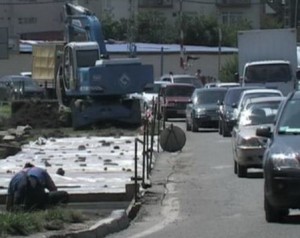 Пахомов проехался по пробкам