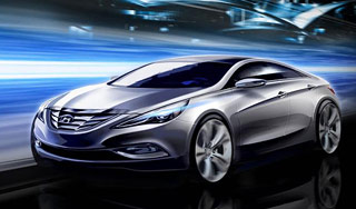 Первые фото новой Hyundai Sonata Первые фото новой Hyundai Sonata