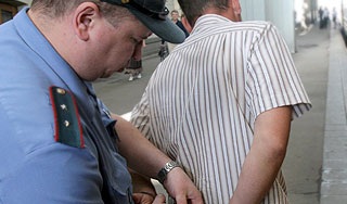 В Москве задержали барсеточников из Грузии В Москве задержали барсеточников из Грузии