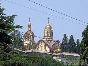 Колокола строящегося Владимирского храма освятят в Сочи Храм Св. князя Владимира в Сочи. Фото: Наталья Захарова