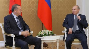 Турецкая пресса: Пресс-конференция Путина и Эрдогана в Сочи Эрдоган и Путин. Фото: РИА Новости