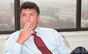 Немцов насчитал себе еще 10 процентов Фото: www.boris.nemtsov.ru