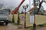 Строительство шахт в центре Сочи