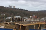 Возведение переселенческого жилья в Краево-Греческом