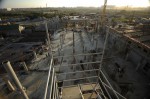Возведение зала для пассажиров на вокзале станции Олимпийской