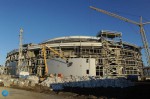 Строительство ледовой арены «Шайба»