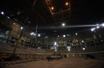 Монтаж акустического экрана на Большой ледовой арене