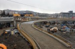 Строительство развязки на пересечении Гагарина и Донской