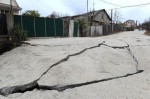 Оползень в селе Барановка