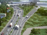 Новая автомобильная развязка «Аэропорт»